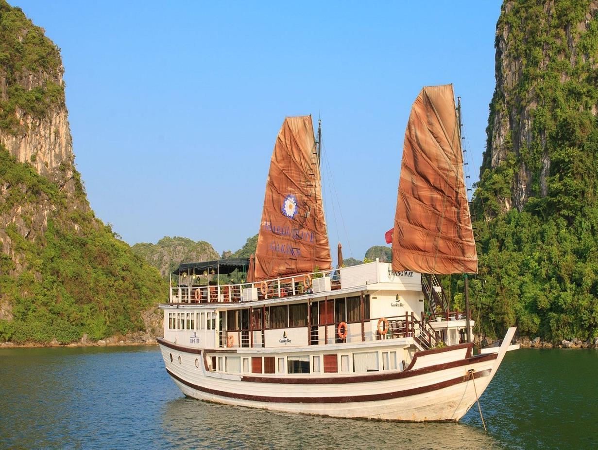 Hotel Garden Bay Luxury Cruise Hạ Long Exterior foto