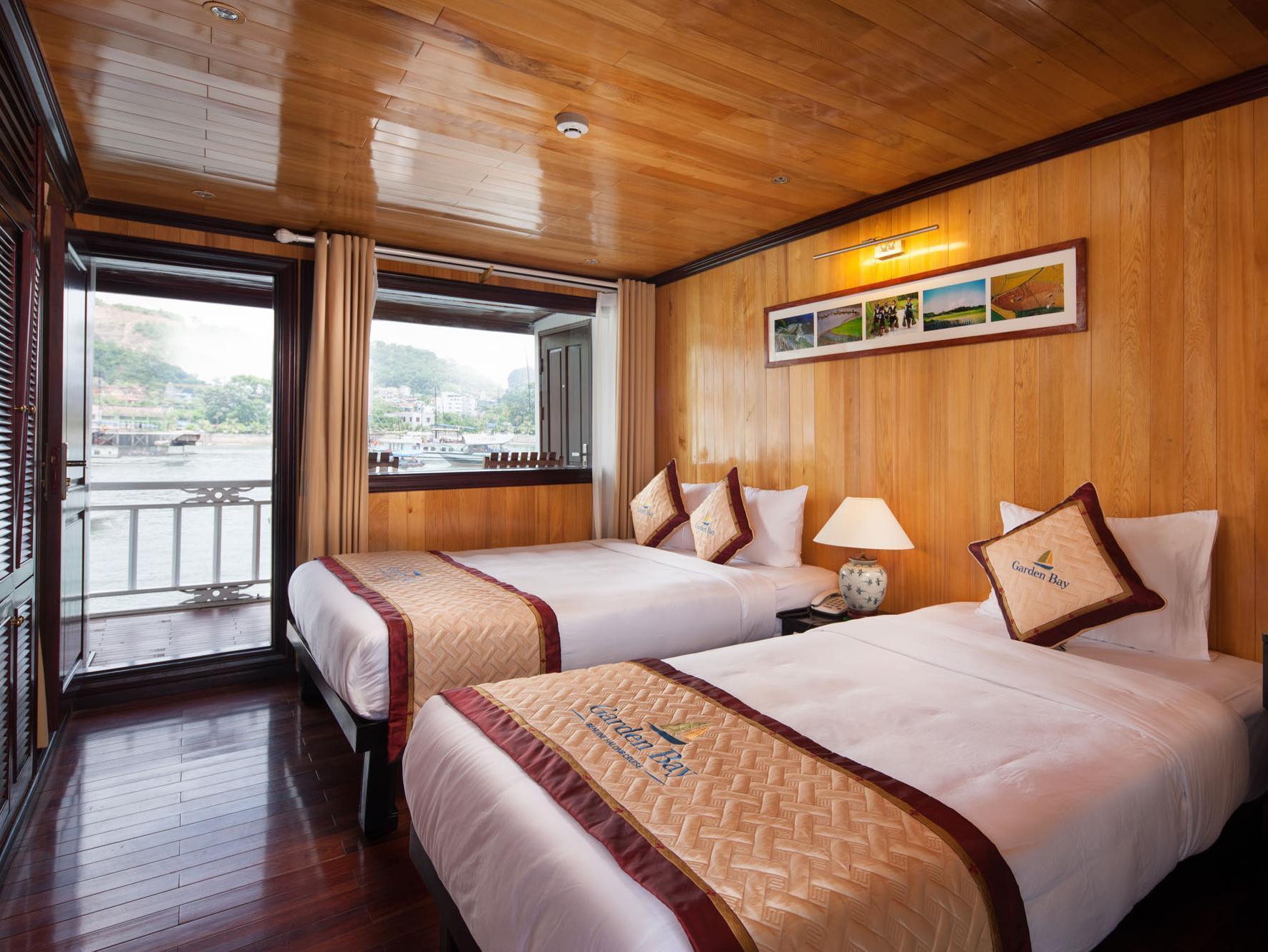 Hotel Garden Bay Luxury Cruise Hạ Long Exterior foto