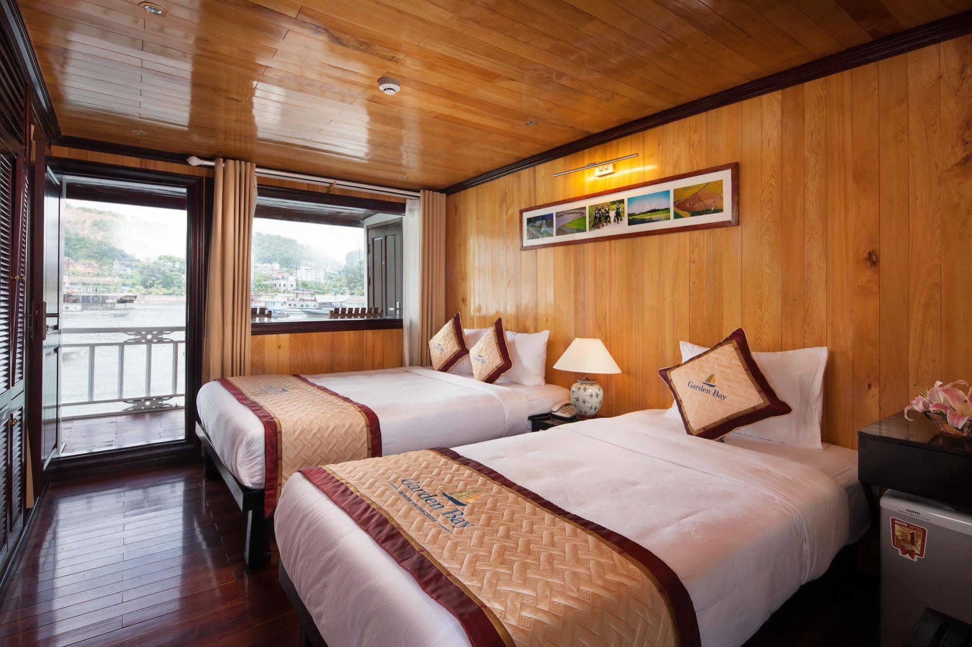 Hotel Garden Bay Luxury Cruise Hạ Long Exterior foto
