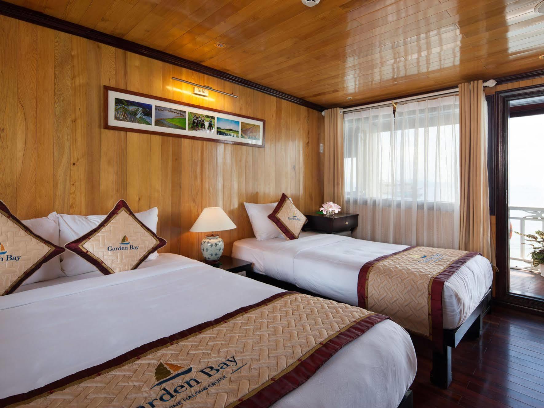 Hotel Garden Bay Luxury Cruise Hạ Long Exterior foto