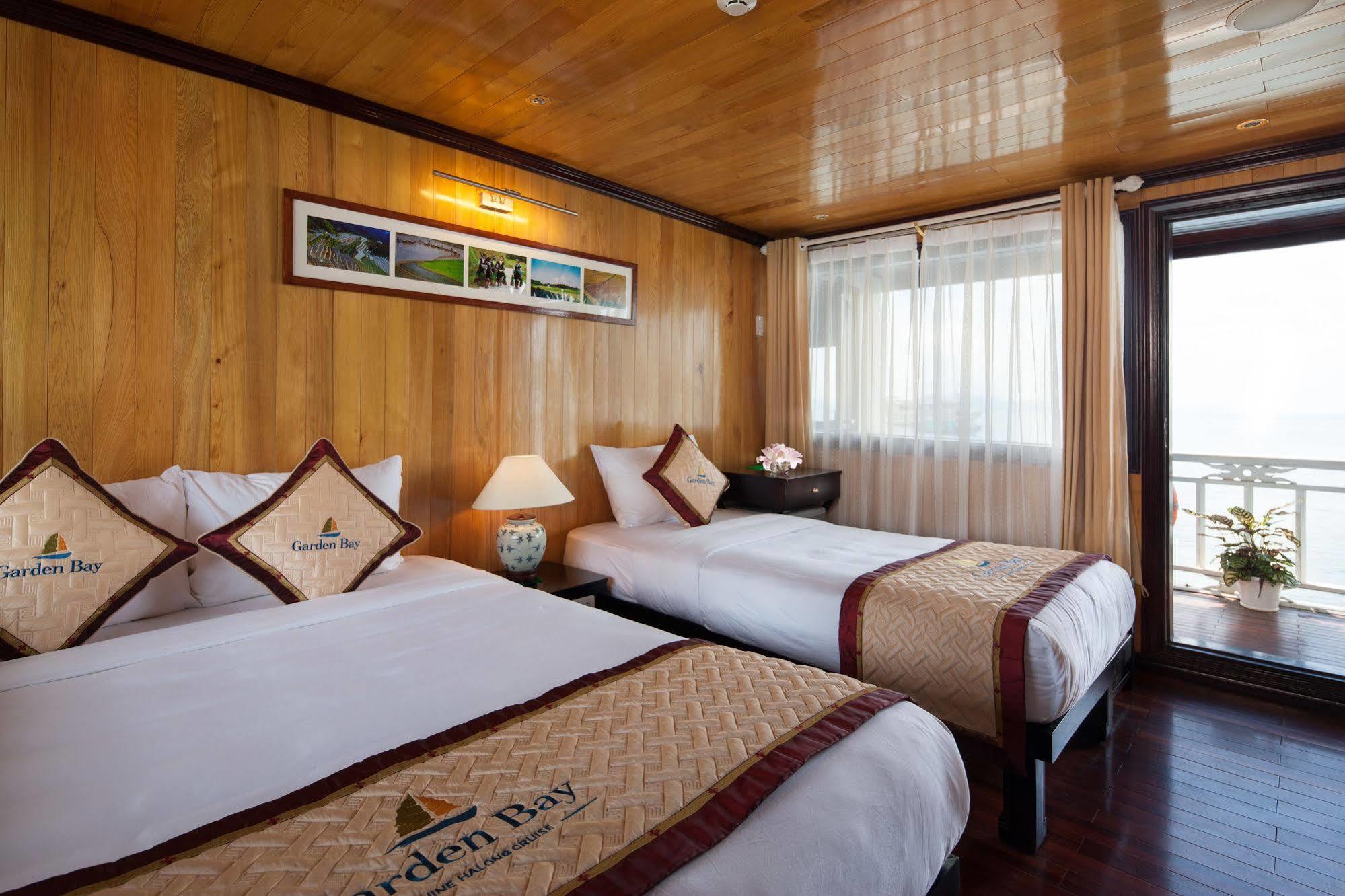 Hotel Garden Bay Luxury Cruise Hạ Long Exterior foto