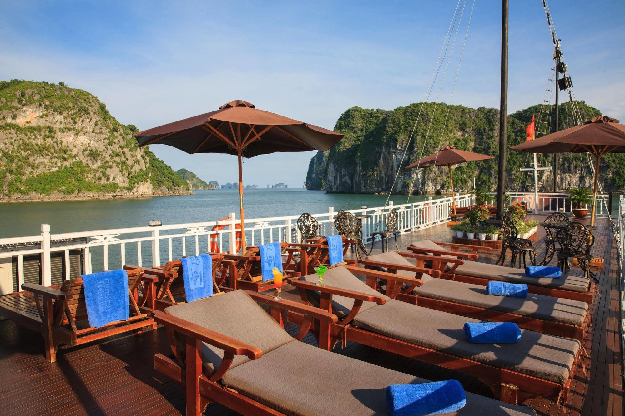 Hotel Garden Bay Luxury Cruise Hạ Long Exterior foto