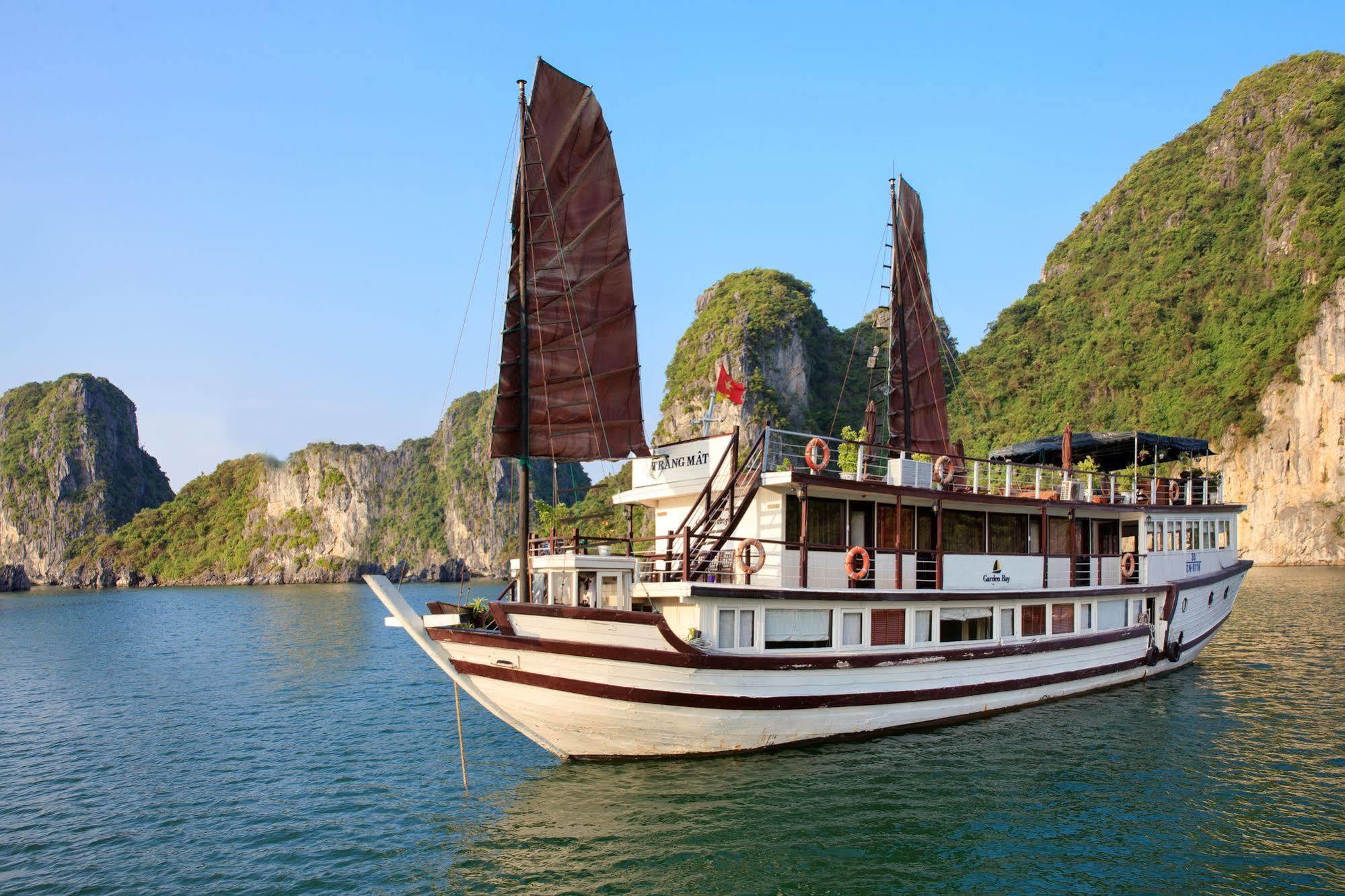 Hotel Garden Bay Luxury Cruise Hạ Long Exterior foto