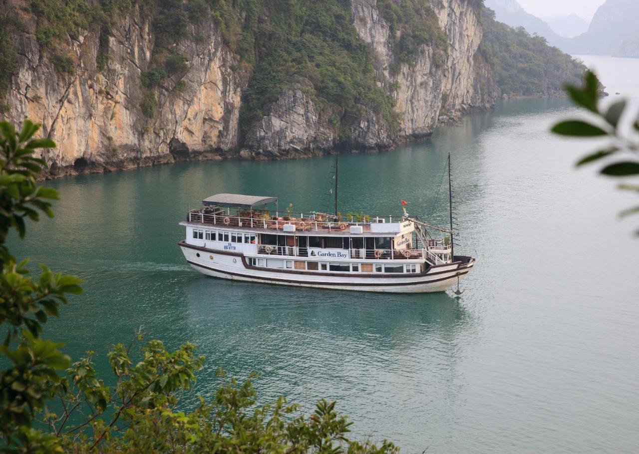 Hotel Garden Bay Luxury Cruise Hạ Long Exterior foto